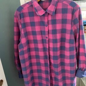 Get your Yellowstone Barbie on! Hot Pink checked shirt